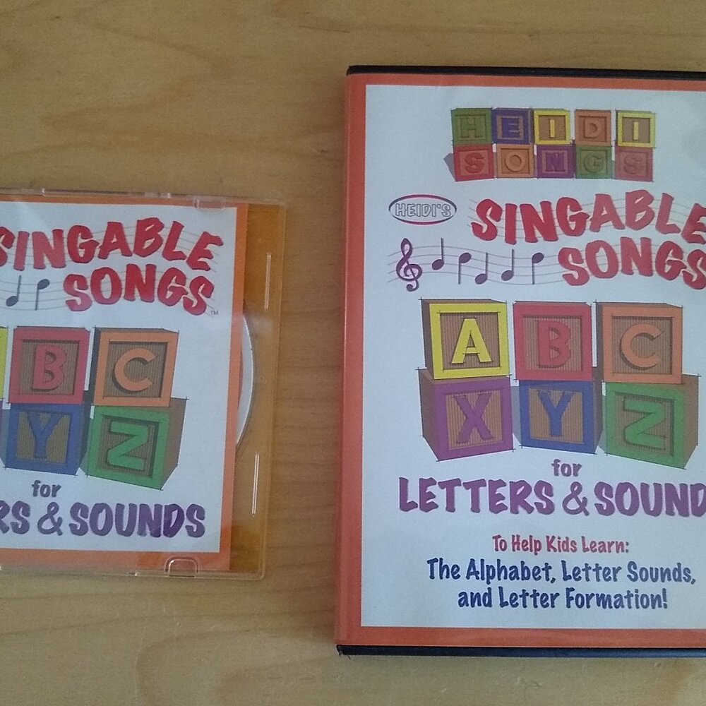Heidi Singable Songs for Letters & Sounds DVD & CD